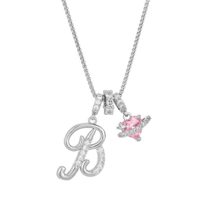 Luxe Initial Pendant Necklace | 3-Layer Gold Design with Adjustable Length 53