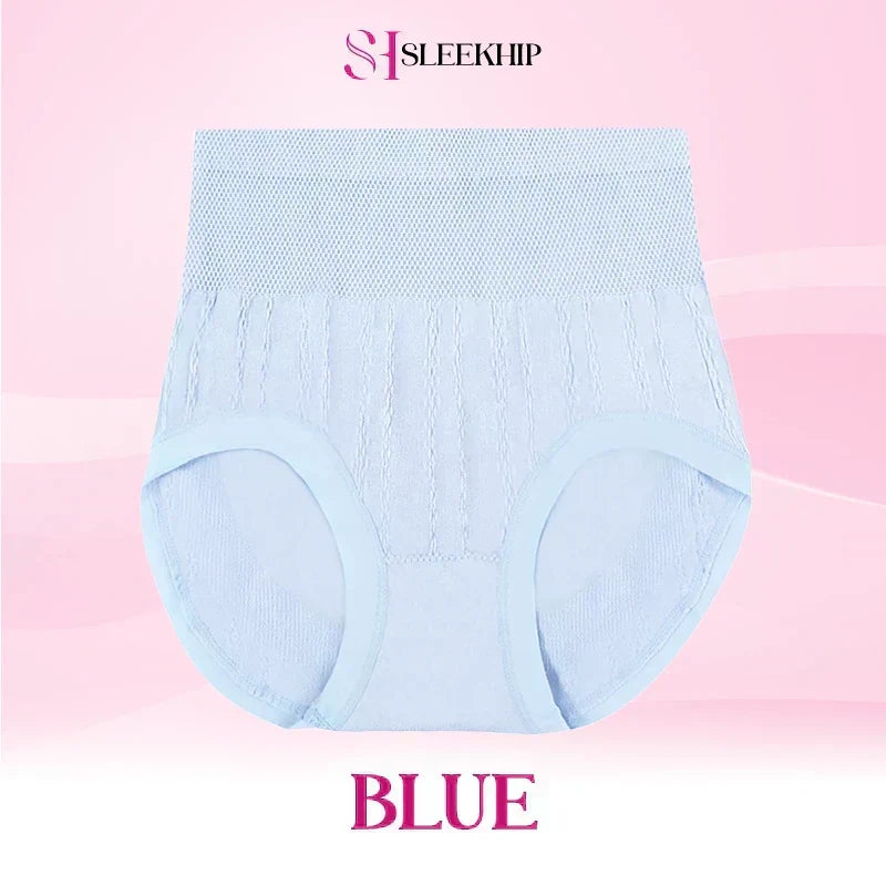 Luxe Tummy-Control Panties | Cotton, Plus Size, Leakproof 7
