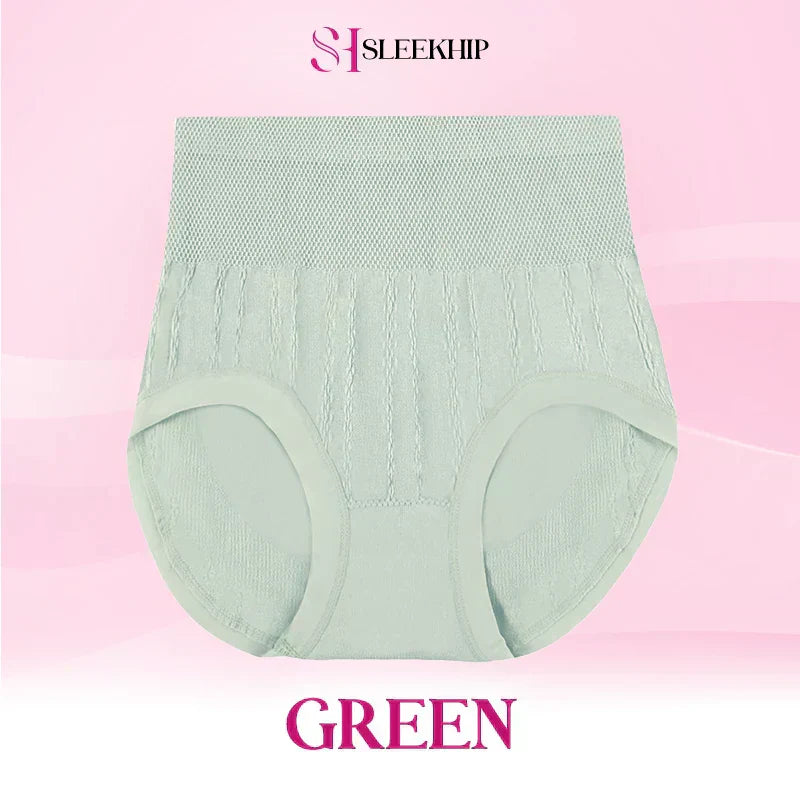 Luxe Tummy-Control Panties | Cotton, Plus Size, Leakproof 8