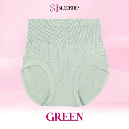 Luxe Tummy-Control Panties | Cotton, Plus Size, Leakproof 8