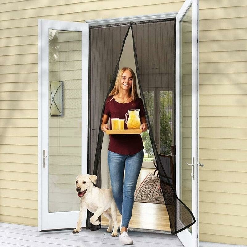 Magma Magnetic Screen Door | Hands-Free, Durable Mesh, Insect-Blocking 1