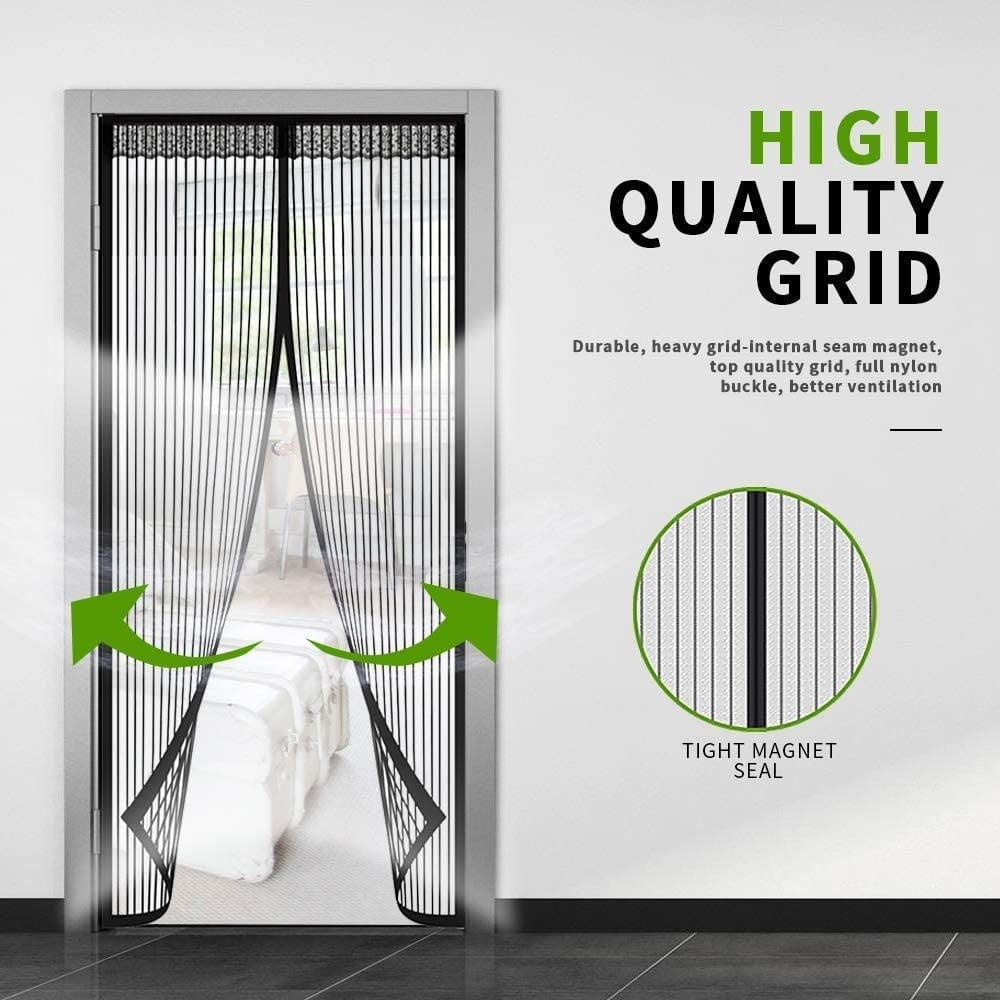 Magma Magnetic Screen Door | Hands-Free, Durable Mesh, Insect-Blocking 2