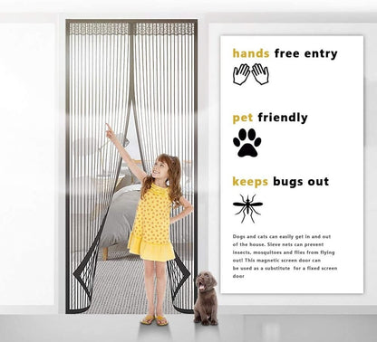 Magma Magnetic Screen Door | Hands-Free, Durable Mesh, Insect-Blocking 4