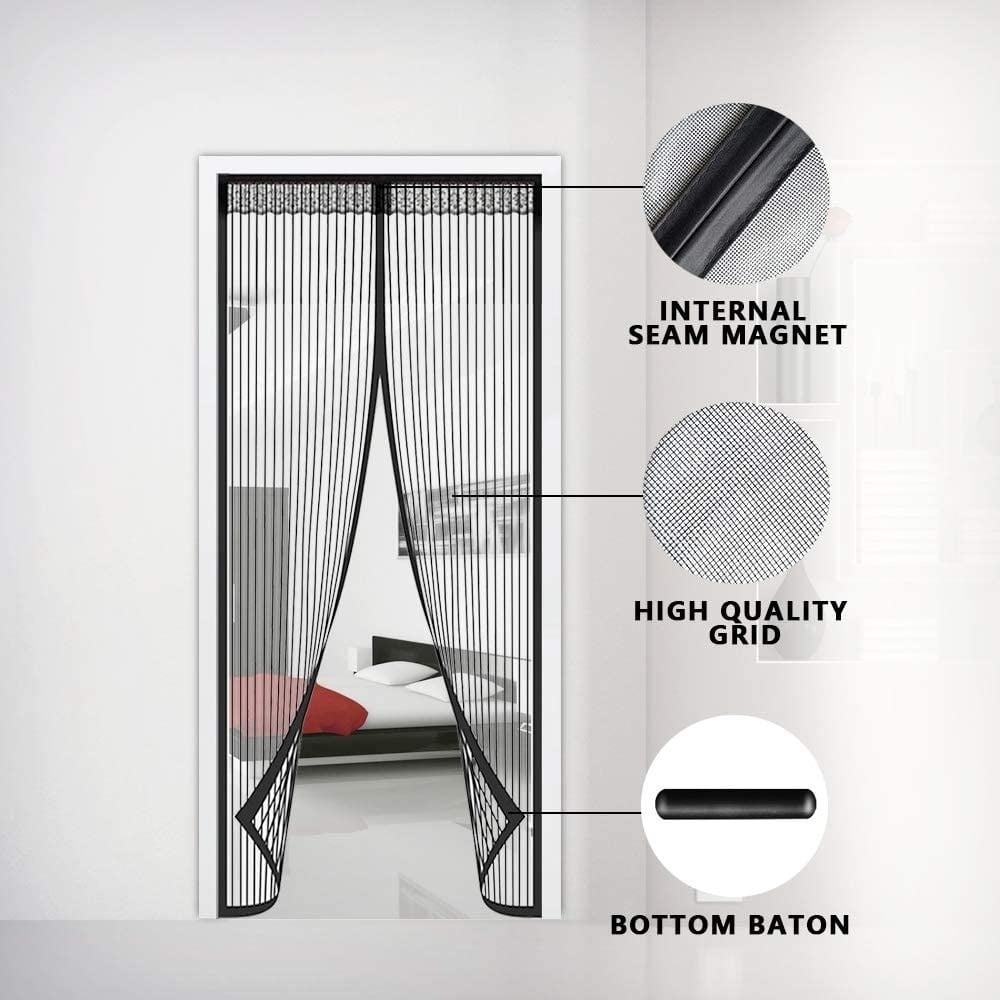 Magma Magnetic Screen Door | Hands-Free, Durable Mesh, Insect-Blocking 5