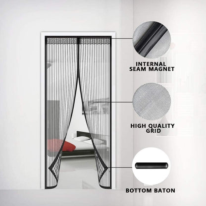 Magma Magnetic Screen Door | Hands-Free, Durable Mesh, Insect-Blocking 5