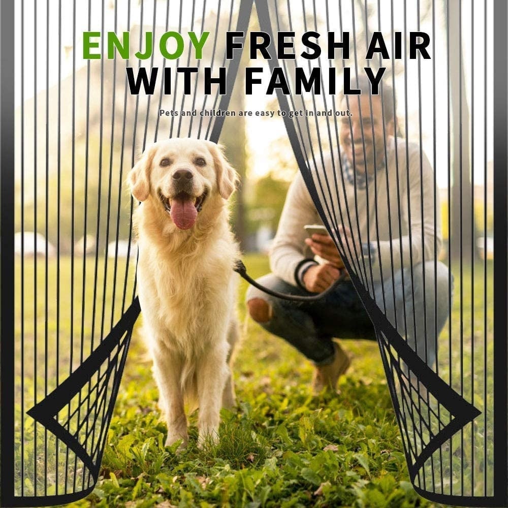 Magma Magnetic Screen Door | Hands-Free, Durable Mesh, Insect-Blocking 7