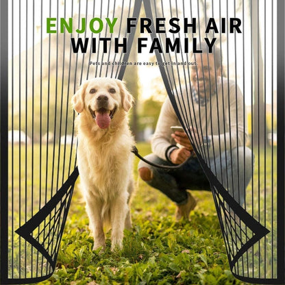 Magma Magnetic Screen Door | Hands-Free, Durable Mesh, Insect-Blocking 7