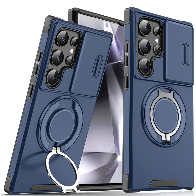 Magma Magnetic Stand Case | 360° Ring Grip, Slide Camera Cover 11