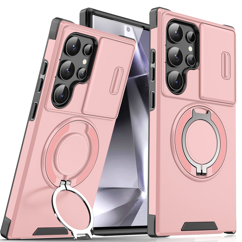 Magma Magnetic Stand Case | 360° Ring Grip, Slide Camera Cover 13