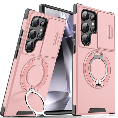 Magma Magnetic Stand Case | 360° Ring Grip, Slide Camera Cover 13