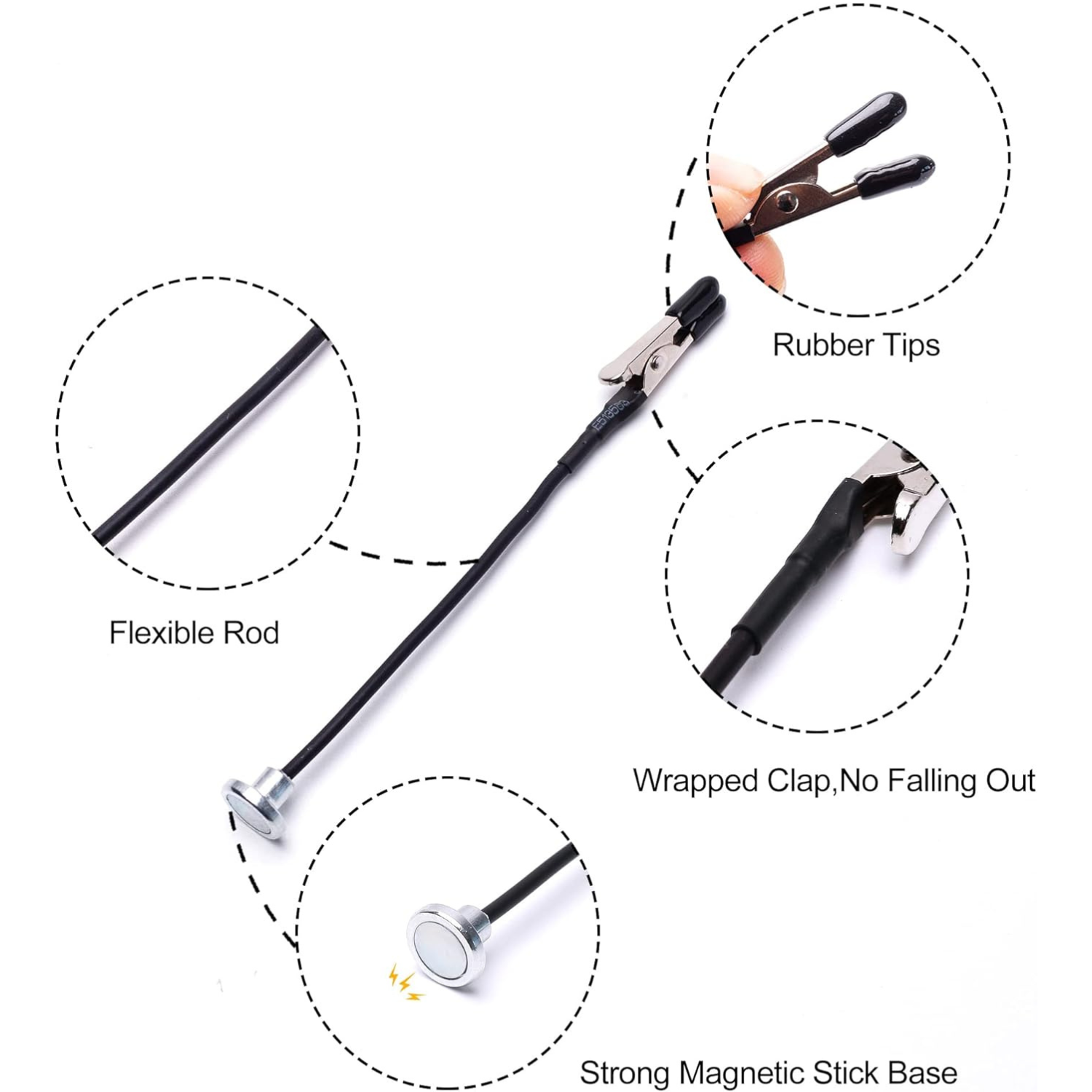 Magma Stand Pro | Magnetic Alligator Clip Painting Tool 2