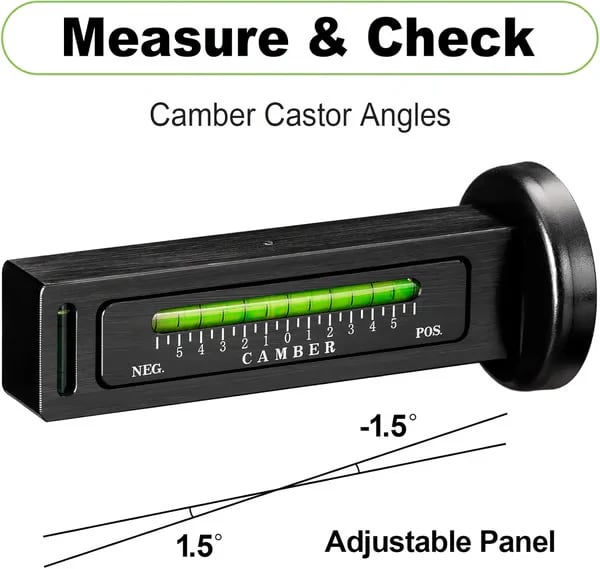 MagnaGauge Alignment Tool | Adjustable Magnetic Camber Gauge 4