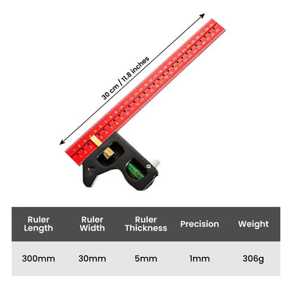 Maverick Angle Ruler Set | Stainless Steel, Precision Measurement Tools 6