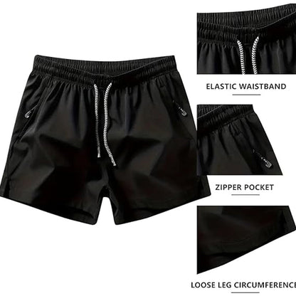 Maverick Athletic Shorts | Quick-Dry, Zipper Pockets, Lightweight Gym Wear 1