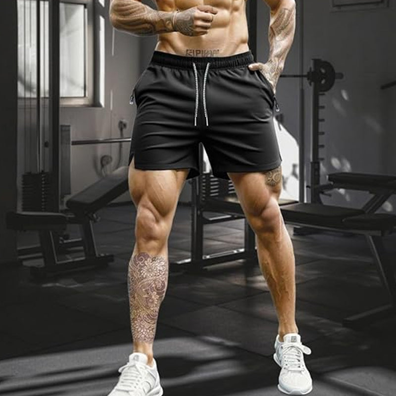 Maverick Athletic Shorts | Quick-Dry, Zipper Pockets, Lightweight Gym Wear 3