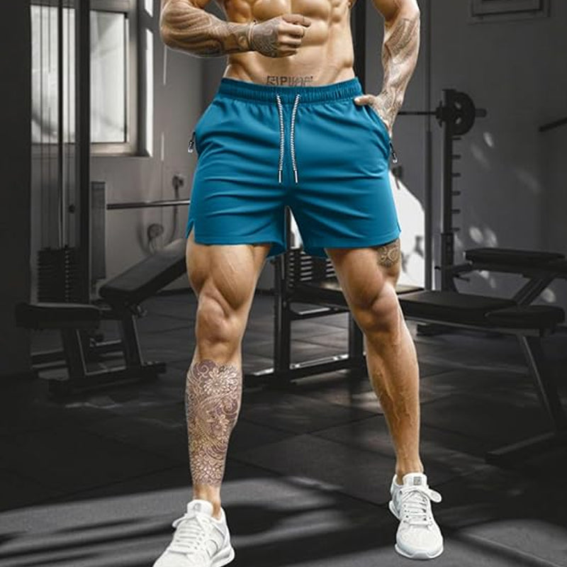 Maverick Athletic Shorts | Quick-Dry, Zipper Pockets, Lightweight Gym Wear 4