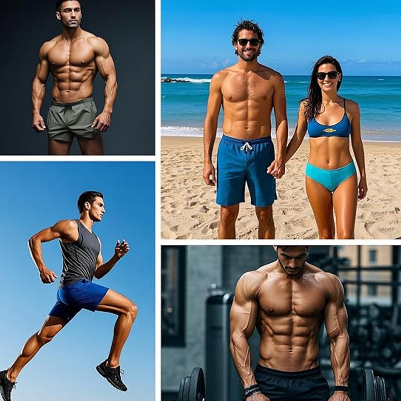 Maverick Athletic Shorts | Quick-Dry, Zipper Pockets, Lightweight Gym Wear 7