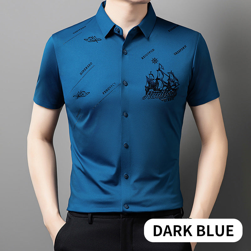 Maverick Men's Dress Shirt | Premium Soft Fabric, Regular Fit 13