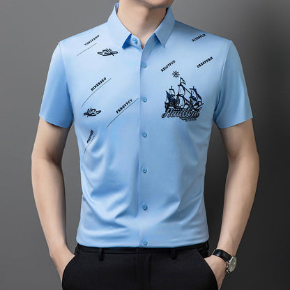 Maverick Men's Dress Shirt | Premium Soft Fabric, Regular Fit 5