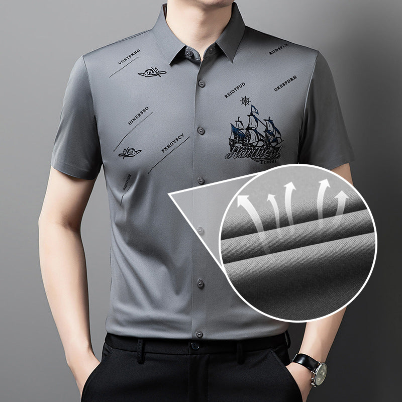 Maverick Men's Dress Shirt | Premium Soft Fabric, Regular Fit 6