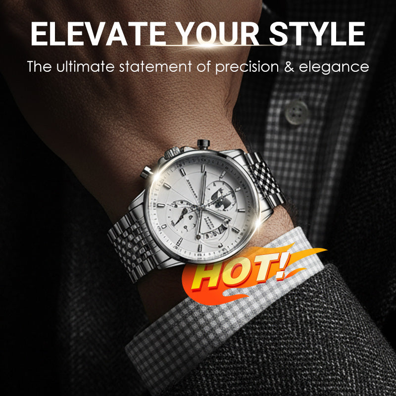 Maverick Men's Watch | Luminous, Water-Resistant 1