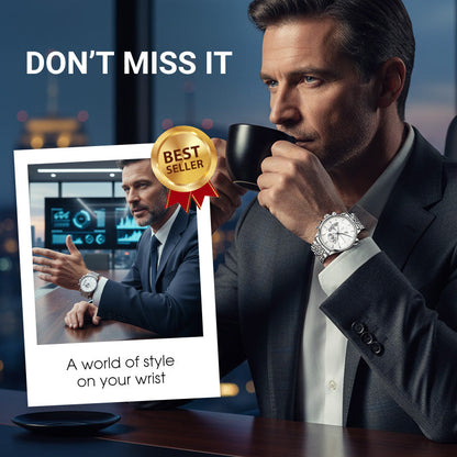 Maverick Men's Watch | Luminous, Water-Resistant 4