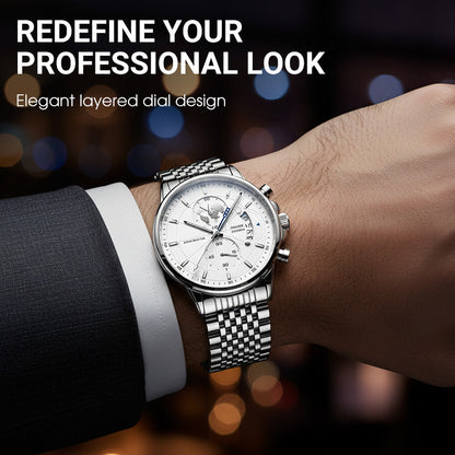 Maverick Men's Watch | Luminous, Water-Resistant 6