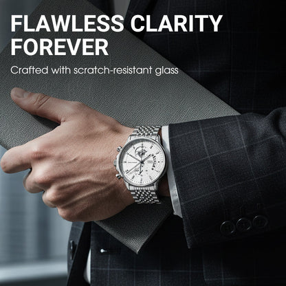 Maverick Men's Watch | Luminous, Water-Resistant 8