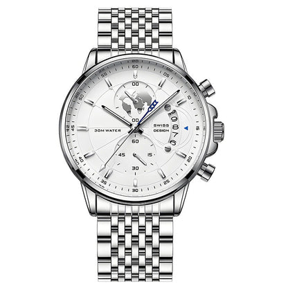 Maverick Men's Watch | Luminous, Water-Resistant 9