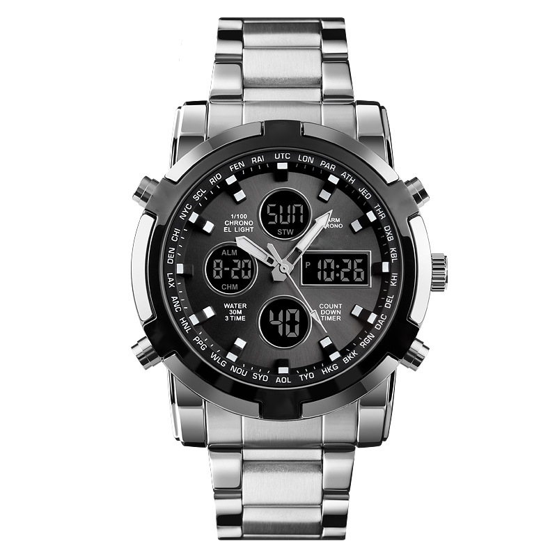 Maverick Military Watch | Analog-Digital, Waterproof, 48mm Dial for Men 12