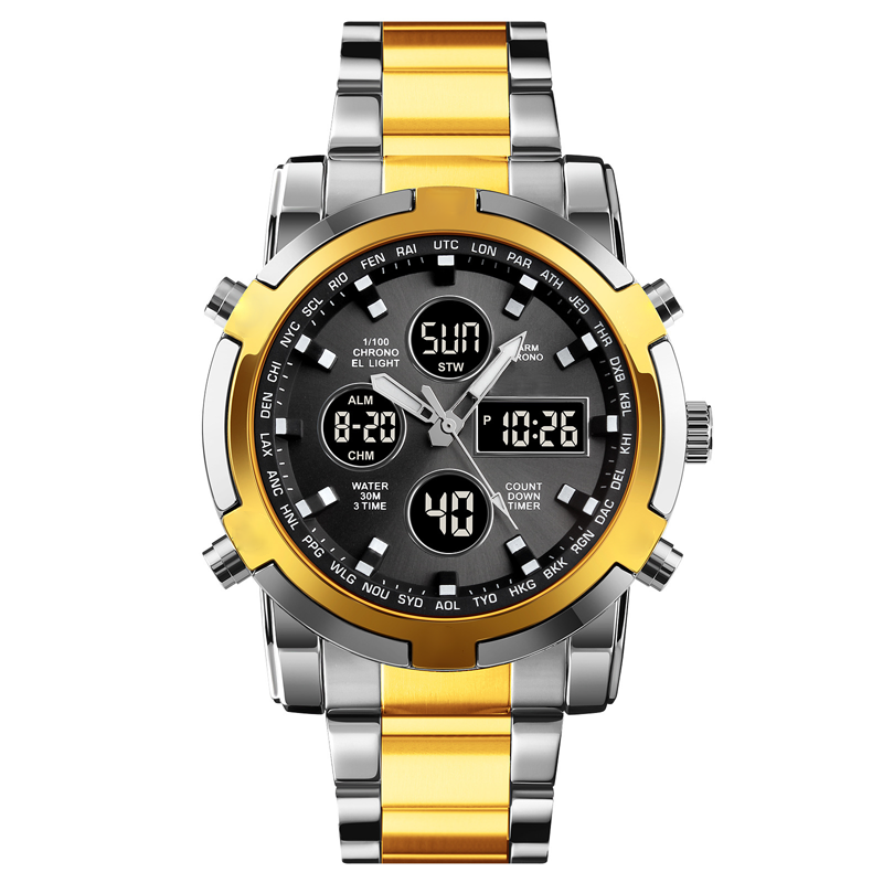 Maverick Military Watch | Analog-Digital, Waterproof, 48mm Dial for Men 9