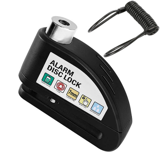 Maverick Motorcycle Disc Lock | Anti-Theft Alarm, Waterproof Alloy 0