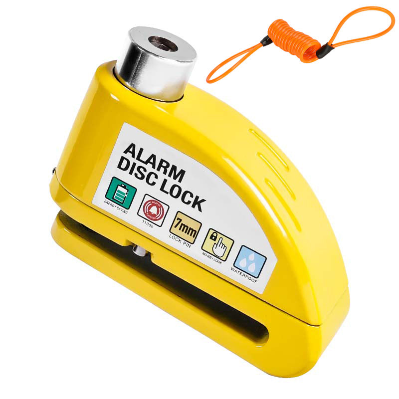 Maverick Motorcycle Disc Lock | Anti-Theft Alarm, Waterproof Alloy 10