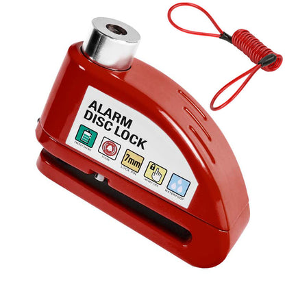 Maverick Motorcycle Disc Lock | Anti-Theft Alarm, Waterproof Alloy 12
