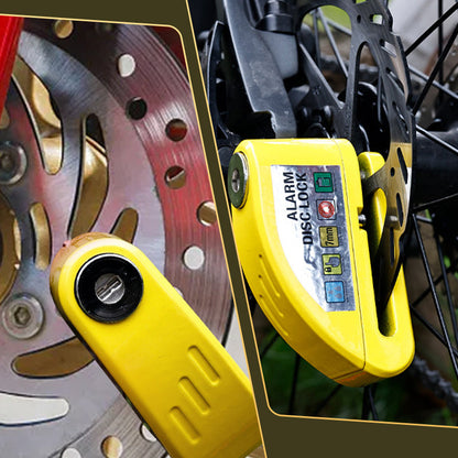 Maverick Motorcycle Disc Lock | Anti-Theft Alarm, Waterproof Alloy 2