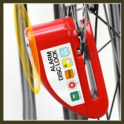 Maverick Motorcycle Disc Lock | Anti-Theft Alarm, Waterproof Alloy 3