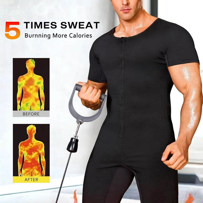 Maverick Sauna Suit for Men | Heat-Trapping Compression Fabric, Enhanced Calorie Burning 2