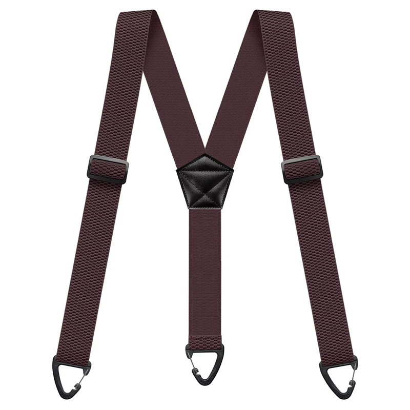 Maverick Suspenders for Men | Adjustable Black X-Back Design 12