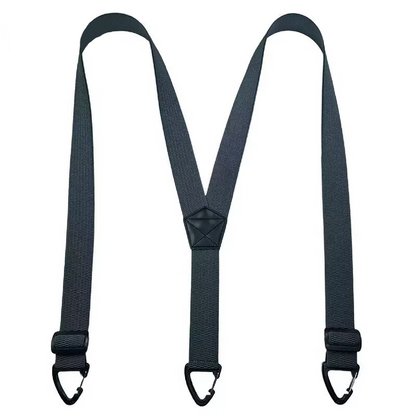 Maverick Suspenders for Men | Adjustable Black X-Back Design 8