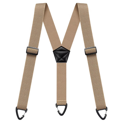 Maverick Suspenders for Men | Adjustable Black X-Back Design 9