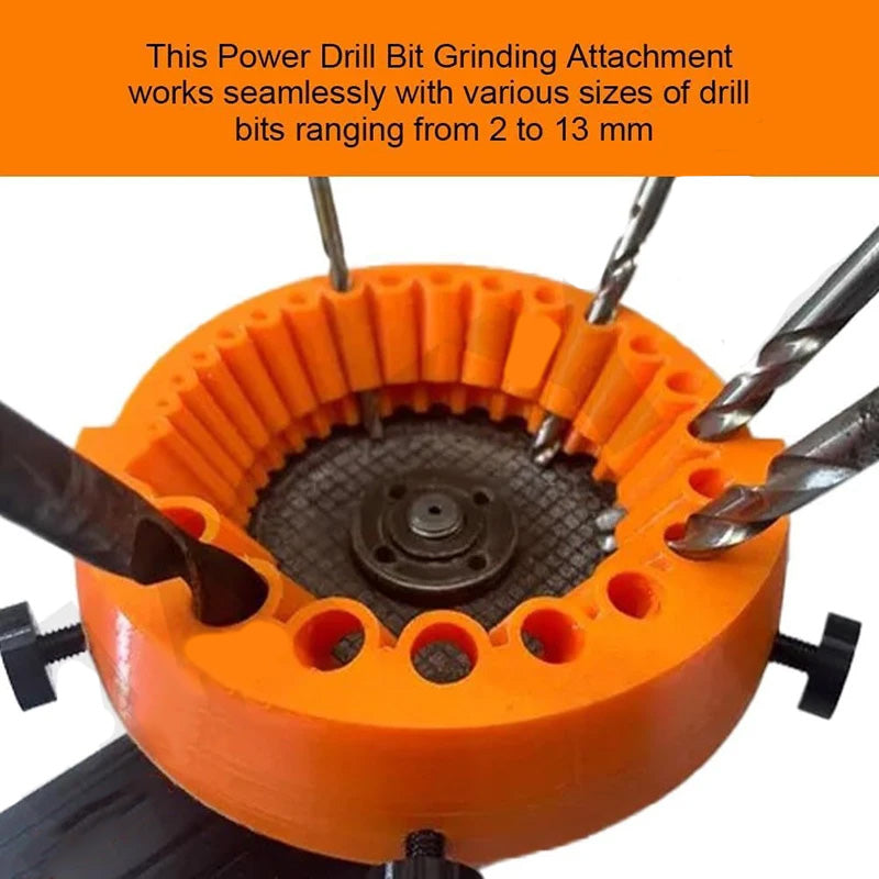 Mighty Drill Bit Sharpener | Durable ABS, User-Friendly 3