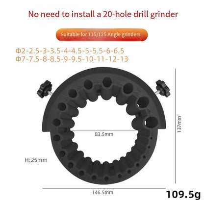 Mighty Drill Bit Sharpener | Durable ABS, User-Friendly 7