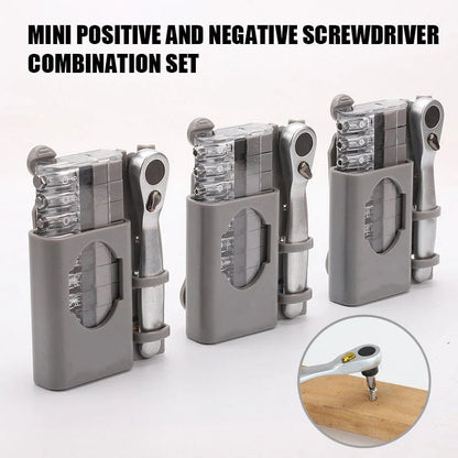 Mighty Mini Screwdriver Set | Multi-Functional with Ratcheting Handle 1