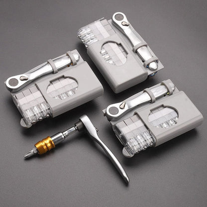 Mighty Mini Screwdriver Set | Multi-Functional with Ratcheting Handle 2