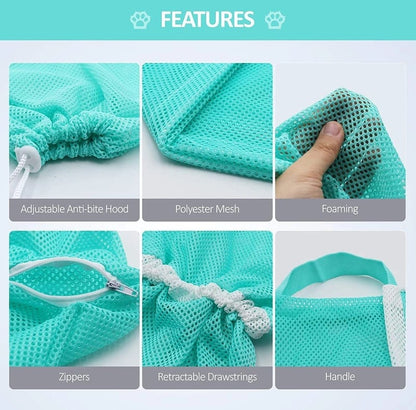 Milo Cat Grooming Bag | Multi-Functional Bathing & Restraint Solution 3