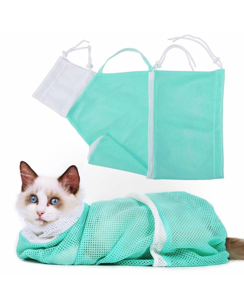 Milo Cat Grooming Bag | Multi-Functional Bathing & Restraint Solution 6