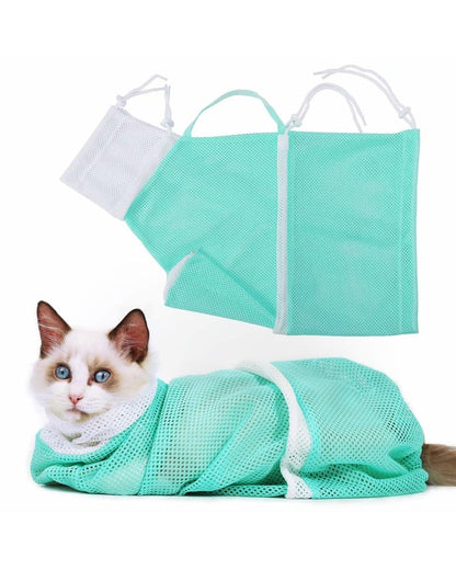 Milo Cat Grooming Bag | Multi-Functional Bathing & Restraint Solution 6