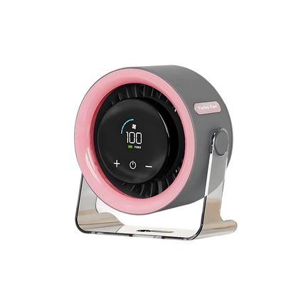 Milo Mini Desk Fan | 100 Speed, Quiet, Rechargeable 10