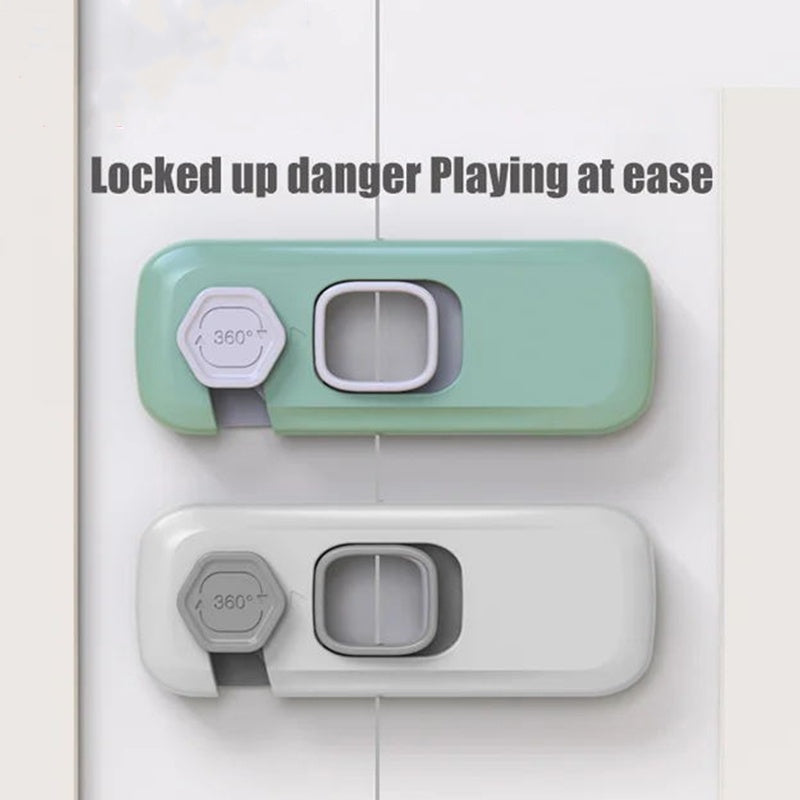 Milo Refrigerator Lock | Childproof, Durable ABS, Easy Installation 1