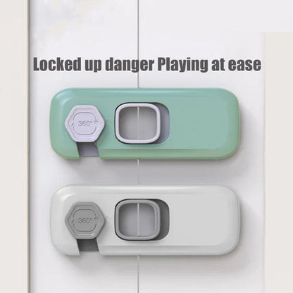 Milo Refrigerator Lock | Childproof, Durable ABS, Easy Installation 1
